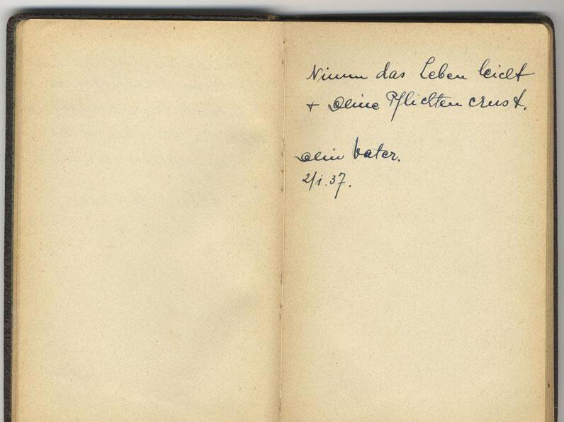 Poesiealbum Lilo Ermann