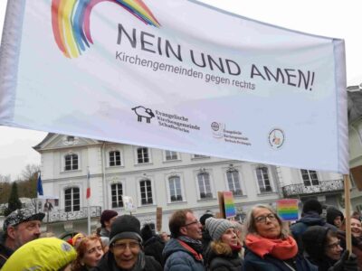 Bunt statt braun am 3. Februar 2024