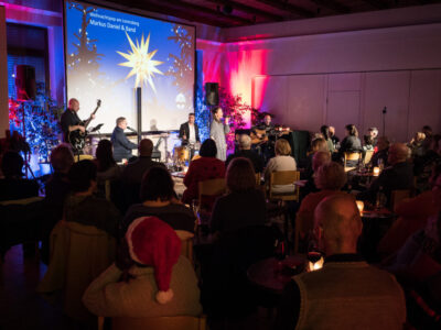 Viel Publikum am Lorenzberg beim Weihnachtspopkonzert