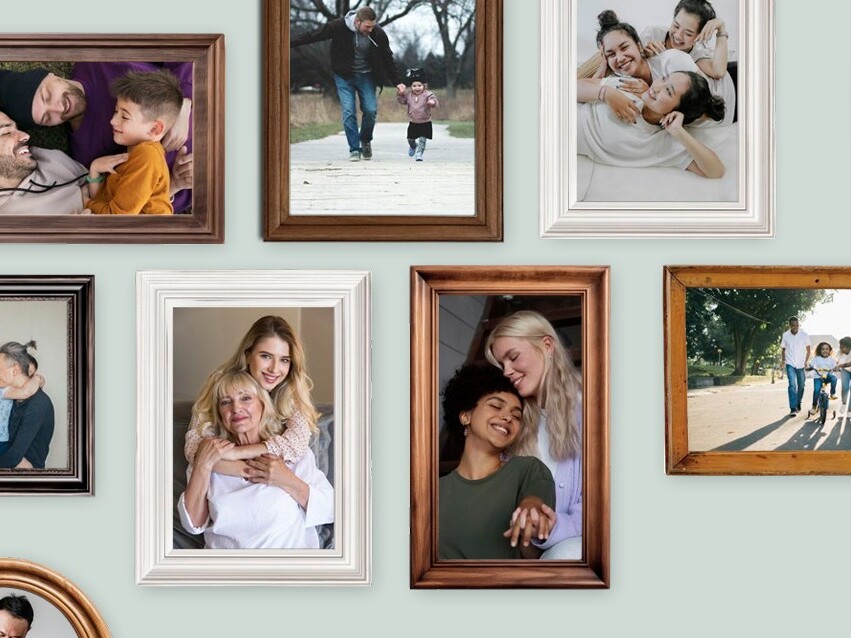 Vielfalt von Familie